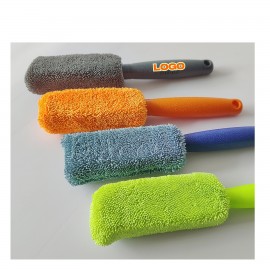 Non-Scratch Microfiber Wheel Detailing Wand with Logo