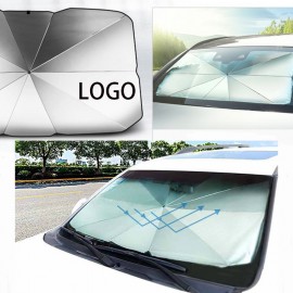 Customized 57" Foldable Umbrella Car Front Window Sunshade