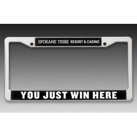 Logo Branded License Plate Holder