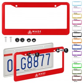 Metal License Plate Frames with Logo