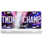 Embossed License Plates with Logo