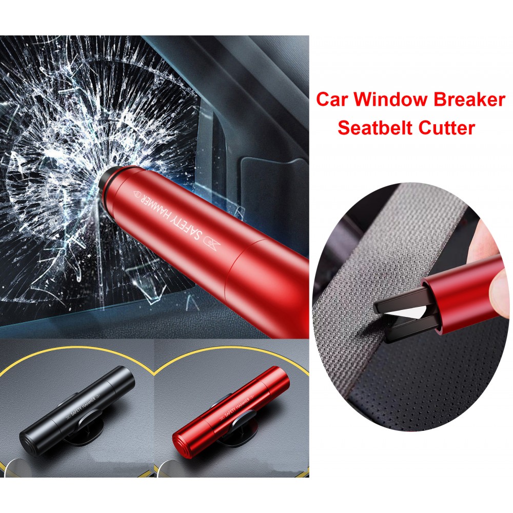 Portable Emergency Escape Automobile Safety Hammer Car Window Breaker/ Seatbelt Cutter(A6) with Logo Portable Emergency Escape Automobile Safety Hammer Car Window Breaker/ Seatbelt Cutter(A6) with Logo