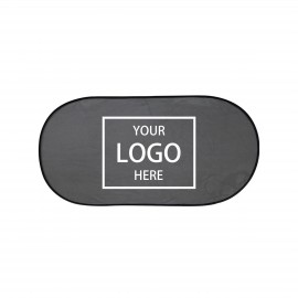 Rear sunshade with Logo
