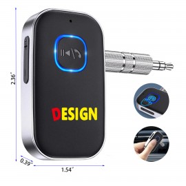 Adapter Wireless Audio Receiver with Logo