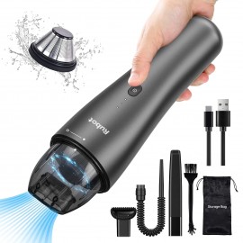 Car Vacuum Cleaner, Car Vacuum Portable Cordless, Mini Portable Handheld Vacuum Cleaner for Car Deta with Logo