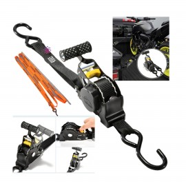 Auto-Retract Heavy Duty Ratchet Straps with Logo