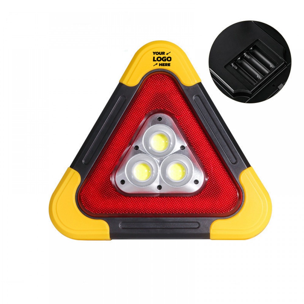 Auto Emergency Triangle Light with Logo