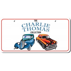 Plastic License Plates with Logo