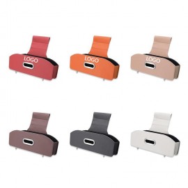 Headrest Mount Back Seat Console Organizer with Logo
