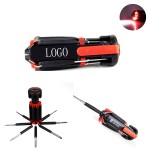 8-In-1 Multi-Function Screwdriver With LED Logo Branded