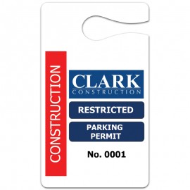 Rear View Mirror Hanger, Medium with Logo