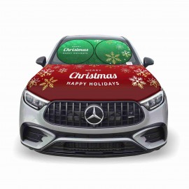 Custom Custom Car Windshield Sun Shade & Engine Hood Cover kit