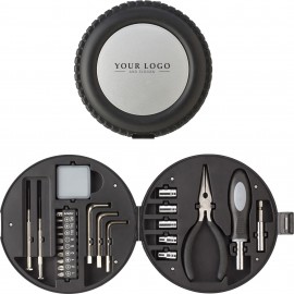 Automotive Tire Shape Tool Set (24 Pieces) with Logo