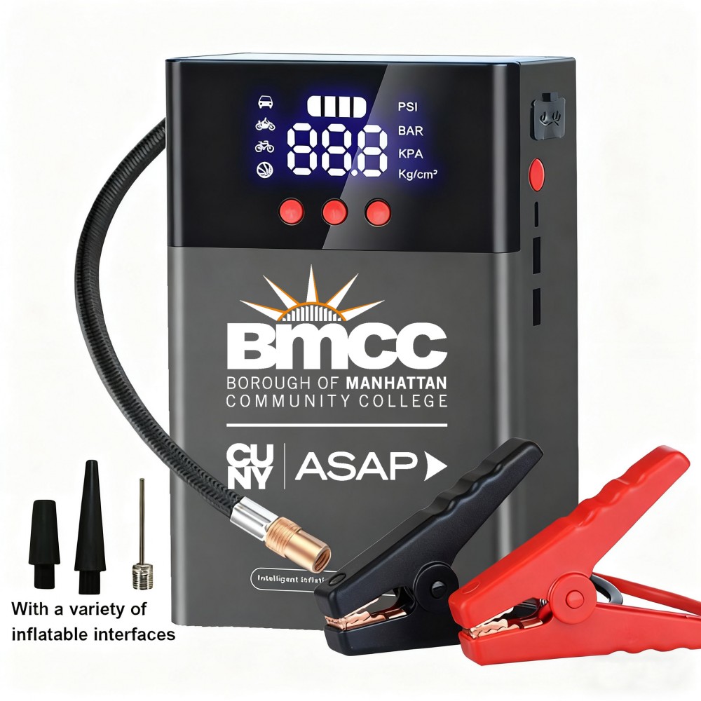 Custom Custimized Portable Emergency battery booter w/ 150PSI Emergency inflater air compressor
