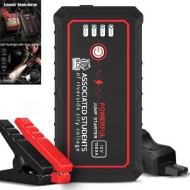 Custom Portable Emergency battery booster 16000mAh Car Emergency 12V Universal Jump Starter