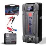 Promotional Portable Emergency battery booster 10000mAh Portable Car Jump Starter with Mini Compressor