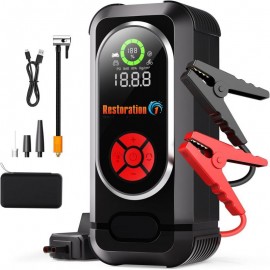 Custom Custimized Portable Emergency battery booter w/ 150PSI Emergency inflater air compressor