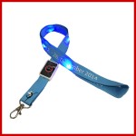 Custom Imprinted LED Screen Printed Lanyards