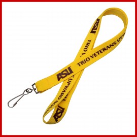 Personalized 3/4" Polyester Screen Printed Lanyard