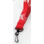 3/4" Elastic Lanyard with Rush Shipping Custom Printed