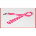 Custom Imprinted 5/8" Cotton Screen Printed Lanyard