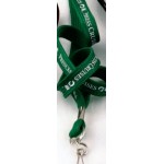 Logo Imprinted 1/2" Tubular Polyester Lanyard with 10 Business Day Production Time