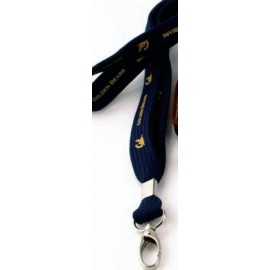 Custom Printed 1/2" Tubular Polyester Lanyard w/ Rush Shipping