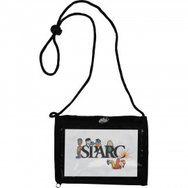 Bifold Neck Wallet with Logo