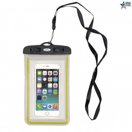 ClearView LoopMate Waterproof Phone Pouch with Lanyard Custom Printed
