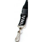 Logo Imprinted 5/8" to 3/4" Econo Weaved Lanyard with 18 Business Day Production Time