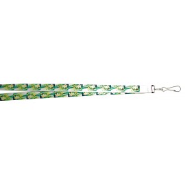 " Heat Transfer (Sublimated) Lanyard Logo Imprinted  " Heat Transfer (Sublimated) Lanyard Logo Imprinted