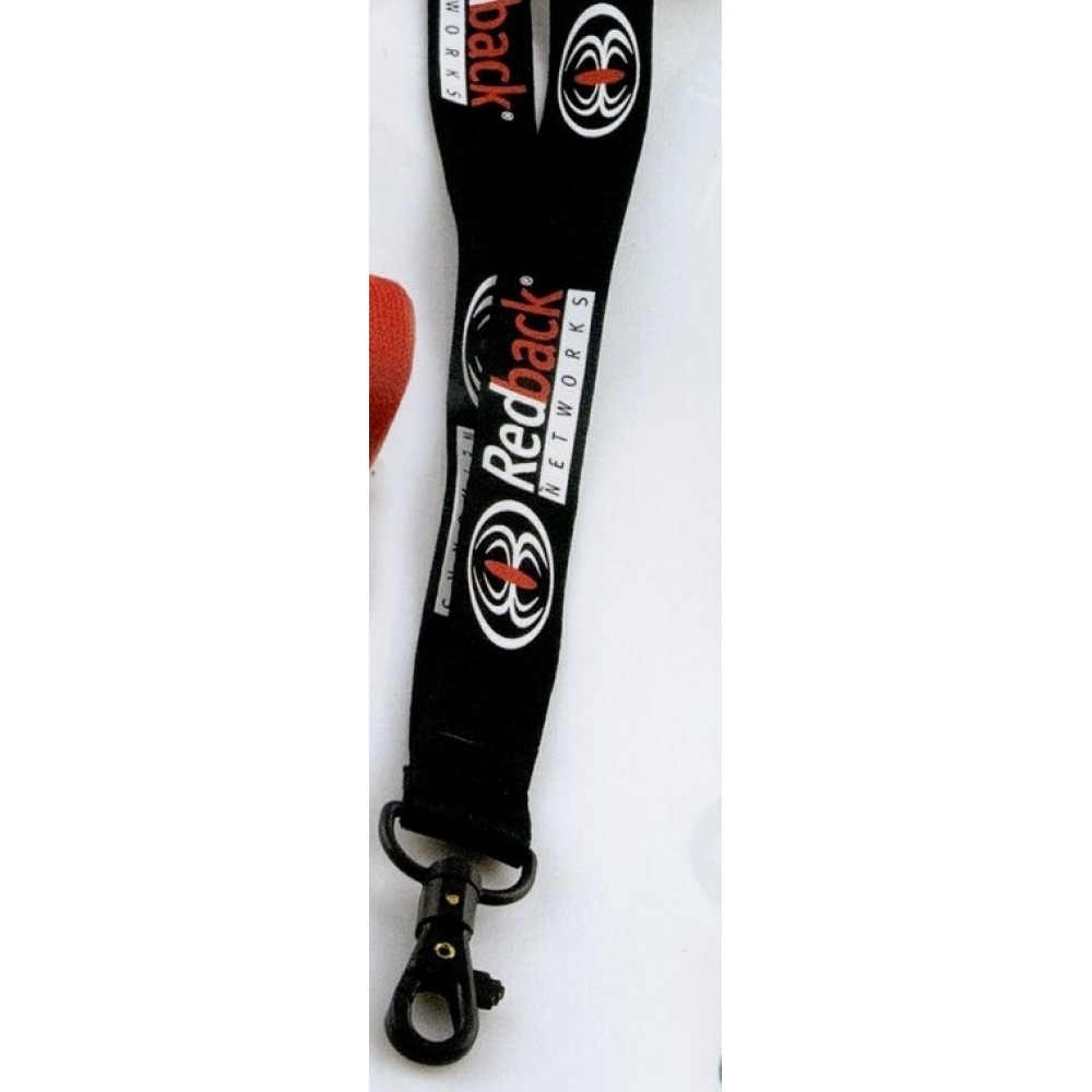 3/4" Flat Nylon Lanyard with 10 Day Shipping Custom Imprinted