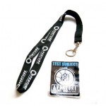 Customized Polyester Lanyard w/Badge Pouch Holder with Logo