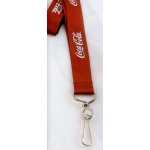 1" Flat Polyester Lanyard with 10 Business Day Production Time Custom Imprinted