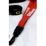 3/4" Neoprene Lanyard with Rush Shipping Custom Imprinted