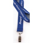 3/4" Flat Polyester Lanyard with 10 Day Shipping Custom Imprinted