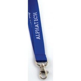 5/8" to 3/4" Hi-Def Weaved Lanyard with 18 Business Day Production Time Custom Imprinted 5/8" to 3/4" Hi-Def Weaved Lanyard with 18 Business Day Production Time Custom Imprinted