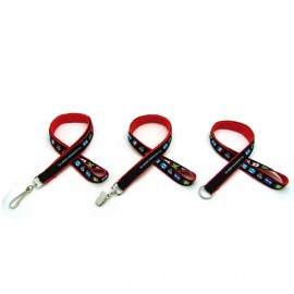 Custom Printed Woven Lanyard