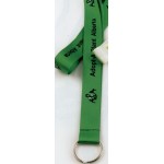 5/8" Recycled Lanyard with Rush Shipping Custom Imprinted