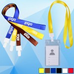 Window Waterproof Pouch w/ No-Twist Hook Lanyard Custom Imprinted
