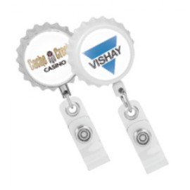 Custom Retract-A-Badge Bottle Cap Badge Retractor