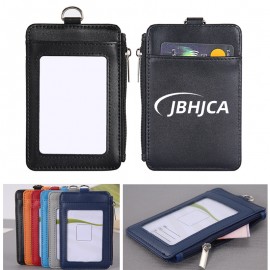 Promotional Badge Holder With Retractable Lanyards