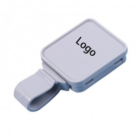 Retractable Badge Reel with Strap Hole with Logo