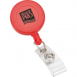 Retractable Badge Reel Round with Logo