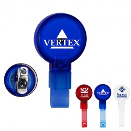 Promotional Pvc Free Recycled Plastic Badge Reel W/Swivel Alligator Clip