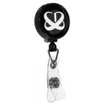 Logo Branded Retract-A-Badge Circle Badge Holder