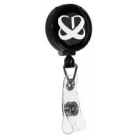 Logo Branded Retract-A-Badge Circle Badge Holder