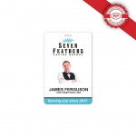 Customized USA Made Tamper Evident Photo ID Badge (2"x3.5") Rectangle