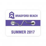 Logo Branded Beach Badges (1"x2")