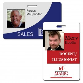 Custom Vertical Parthenon Photo ID Badge (2.125" x 3.375")  Custom Vertical Parthenon Photo ID Badge (2.125" x 3.375")